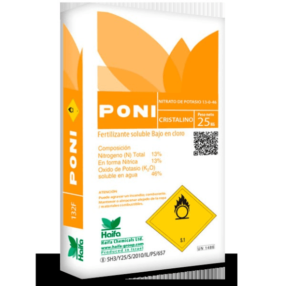 PONI – Nitrato de potasio cristalizado