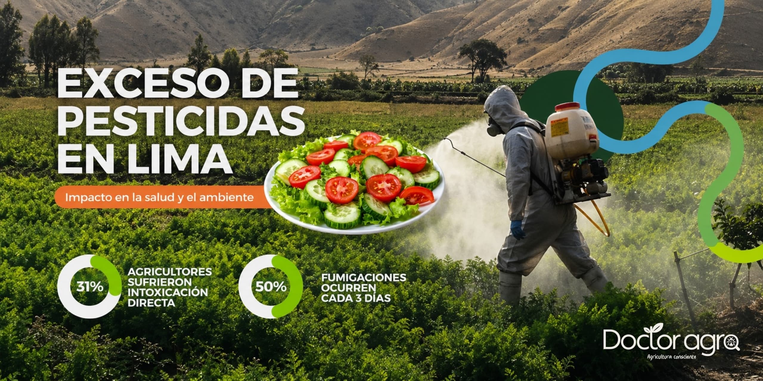 Exceso de pesticidas en valles de Lima: capacitación, innovación y conciencia del consumidor