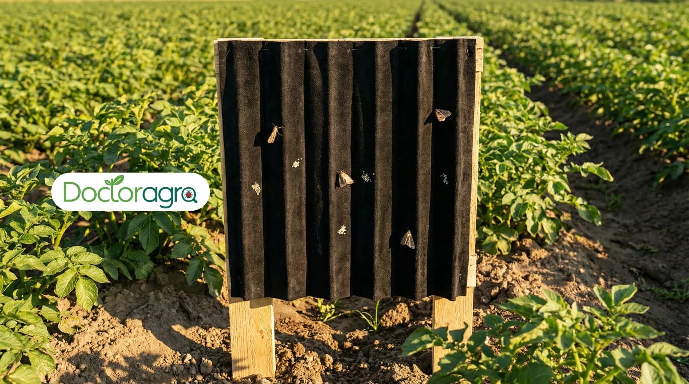 Trampas de acordeón: una herramienta sencilla para controlar lepidópteros en tu cultivo