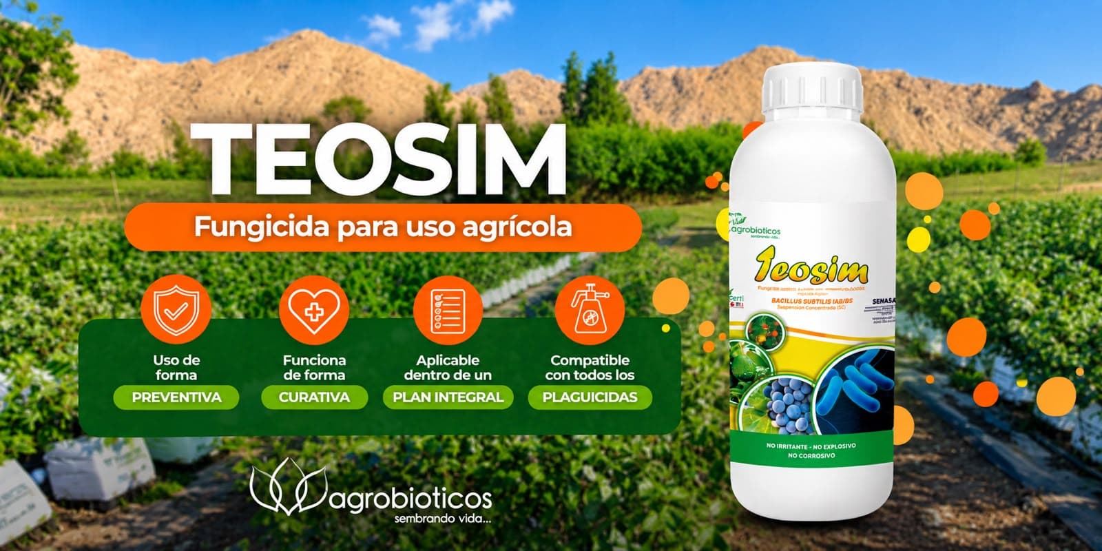 Agrobioticos: Tecnología biológica para una agricultura más rentable y sostenible